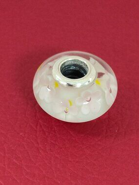 Pandora Field of Daisies Murano Glass Bead Charm S925 ALE